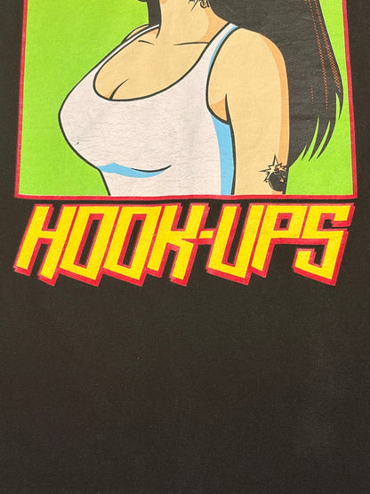 THE HUNDREDS×HOOK UPS「オフィシャルコラボ」キャラクターTシャツ