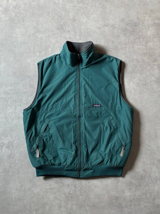 90's PATAGONIA Shelled Synchilla 「雪なし」 ナイロンベスト