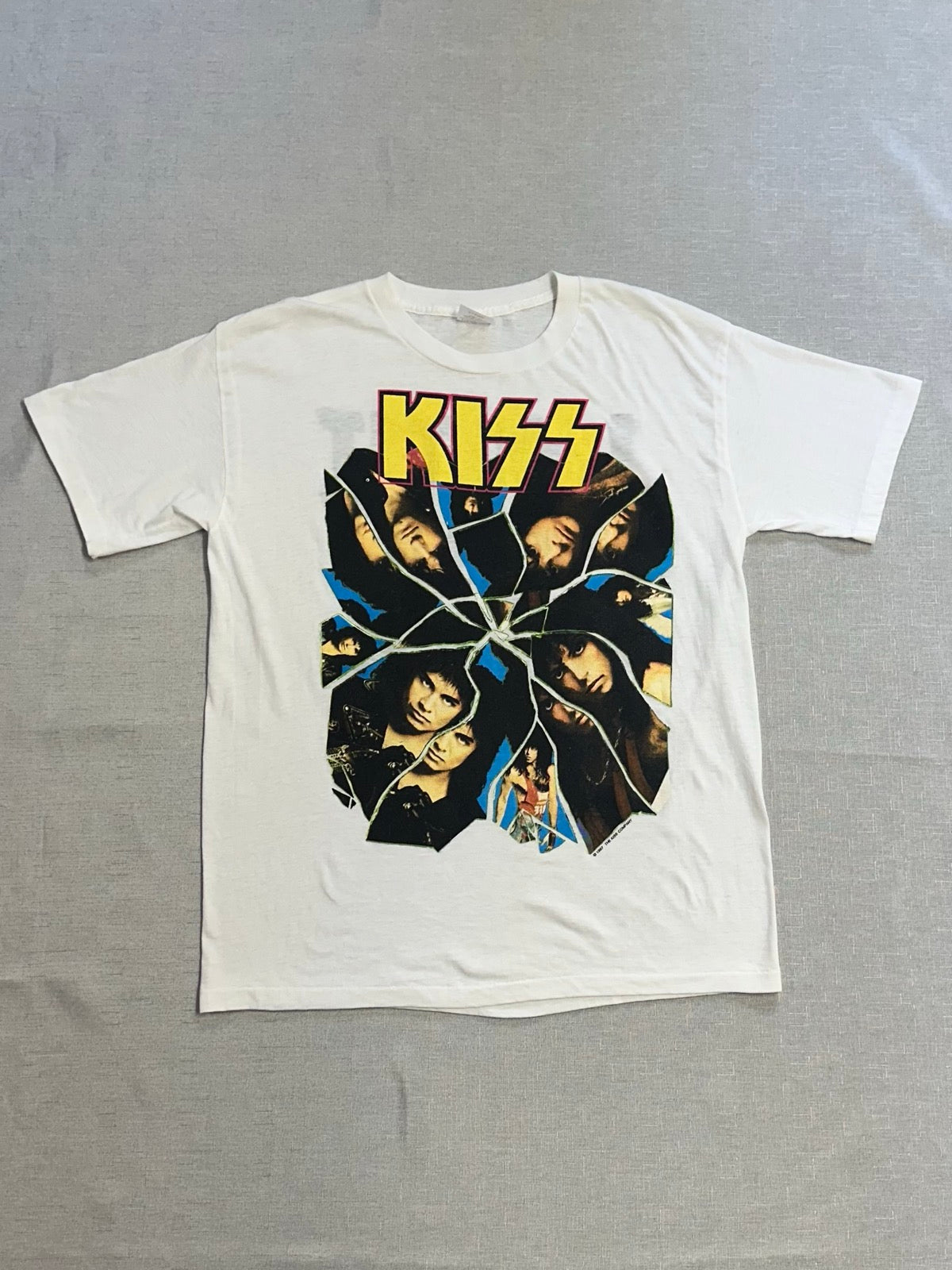 80's KISS「I Went Crazy With Kiss」バンドTシャツ
