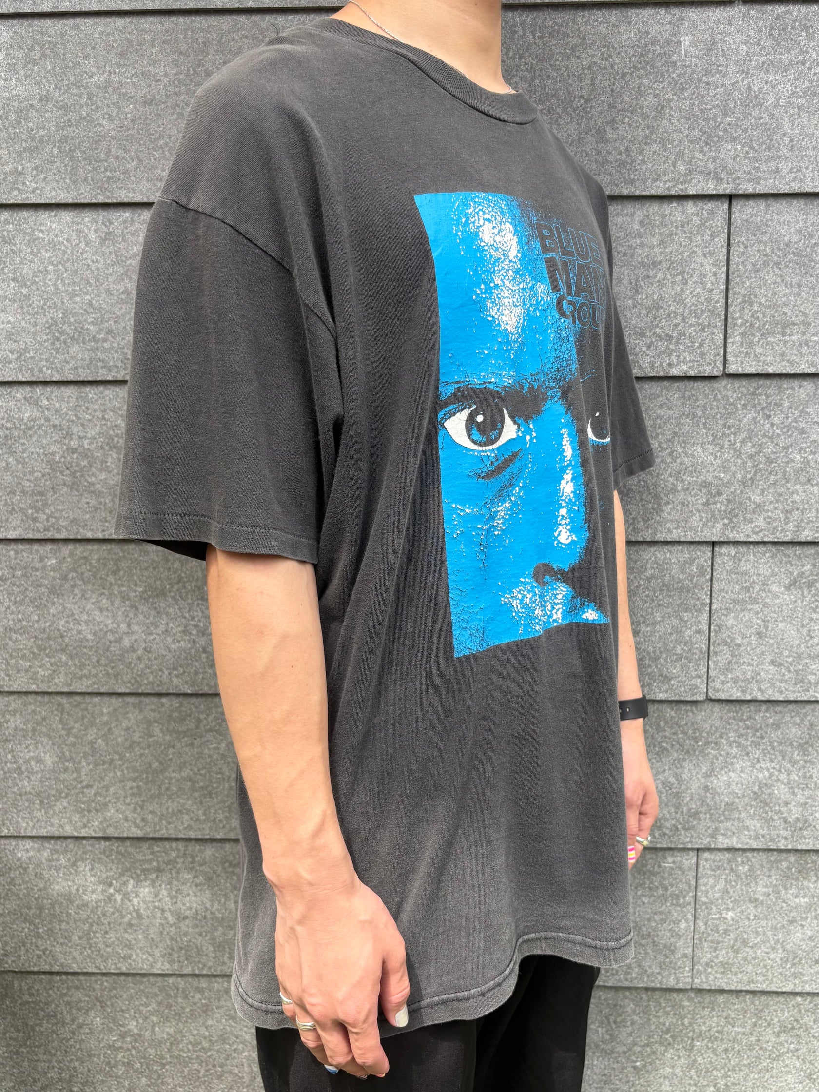 90's「BLUE MAN GROUP」グラフィックTシャツ