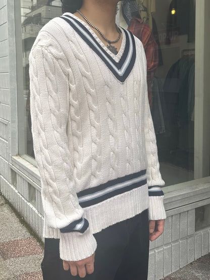 90's RALPH LAUREN チルデンニット