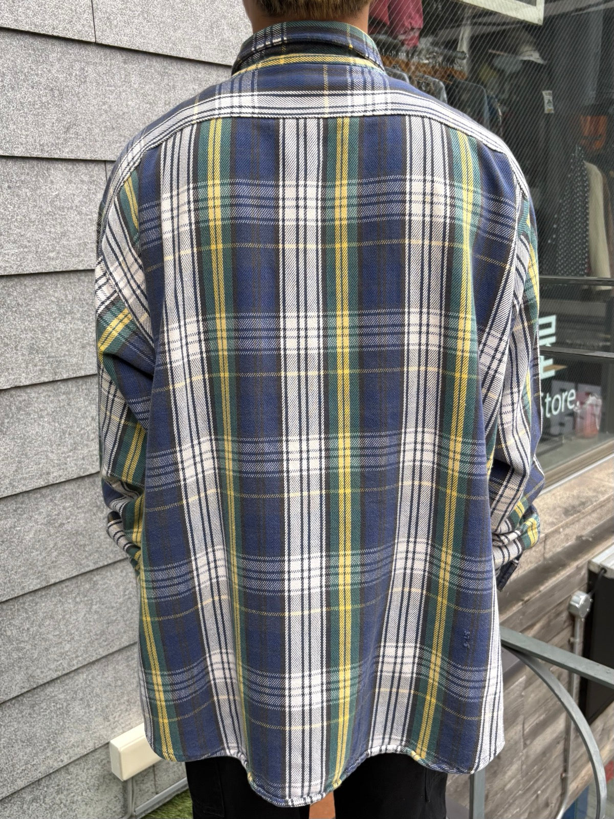 80's「FIVE BROTHER」USA製 ネルシャツ