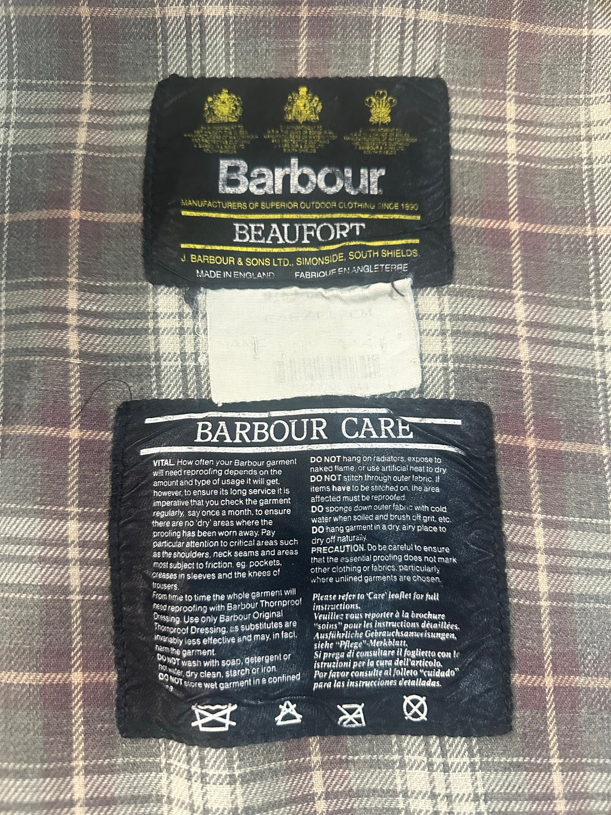 90's BARBOUR「BEAUFORT」オイルドジャケット