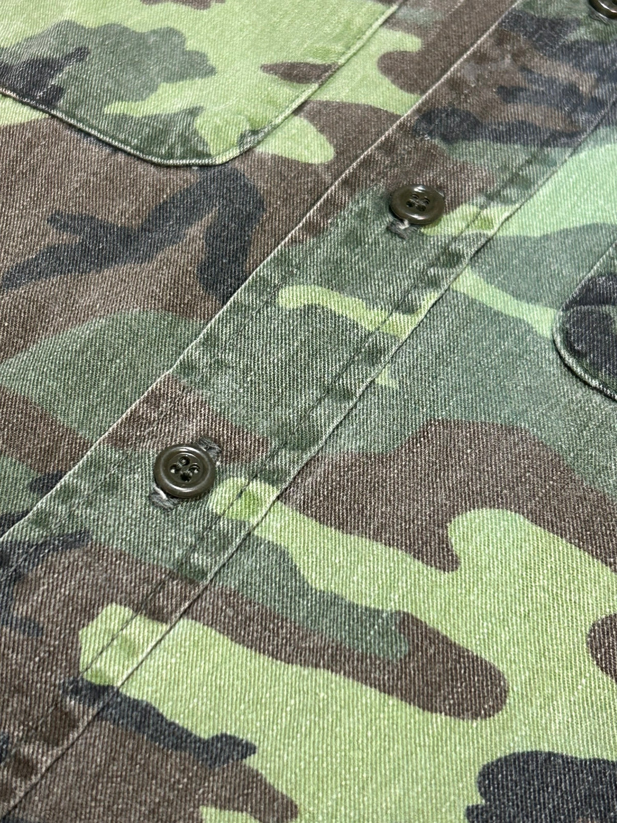 80's FIVE BROTHER USA製 迷彩 ワークシャツ