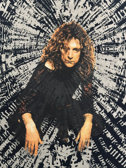 90's ROBERT PLANT「OVER PRINT」バンドTシャツ