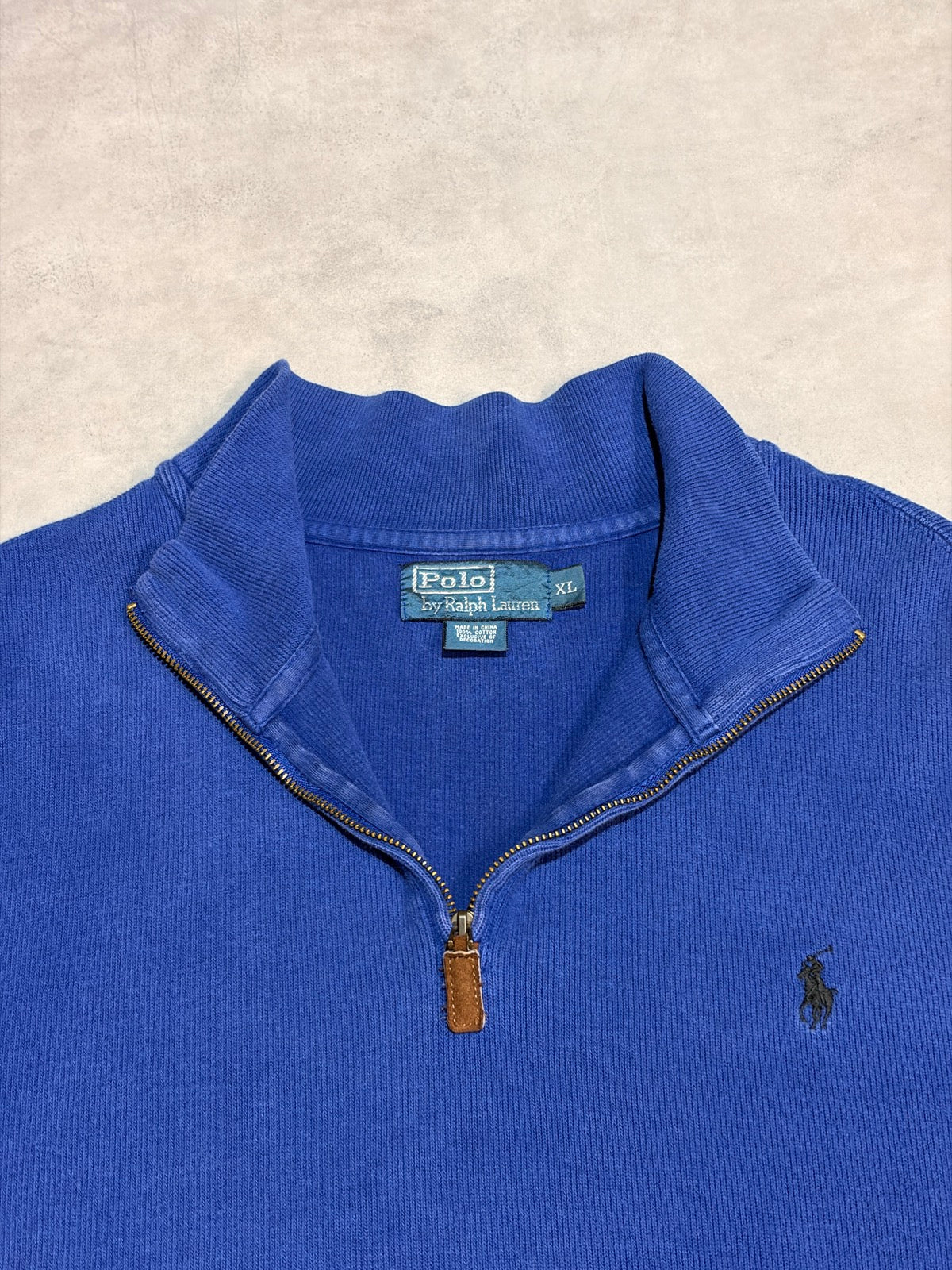 90's POLO BY RALPH LAUREN ハーフジップニット