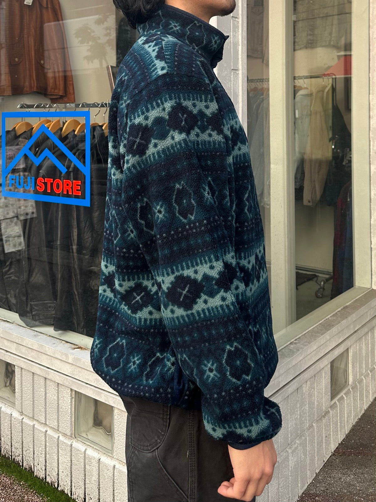 90's L.L.BEAN フリースプルオーバー