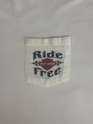 00's HARLEY DAVIDSON「Santafe」ハーレーロングTシャツ