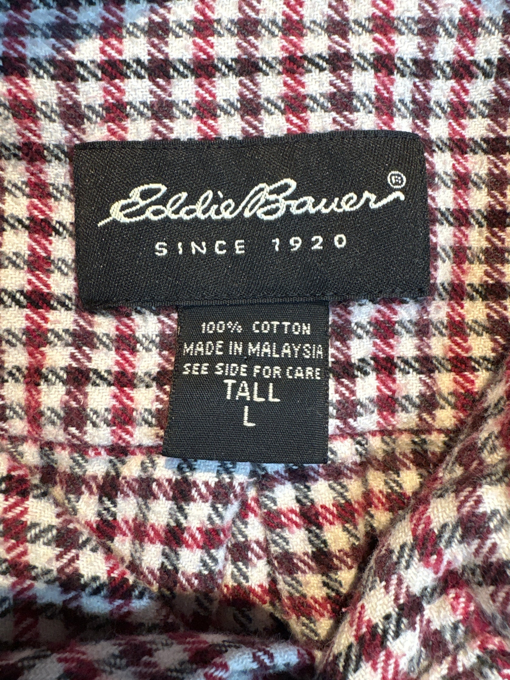 00's「Eddie Bauer」ネルシャツ