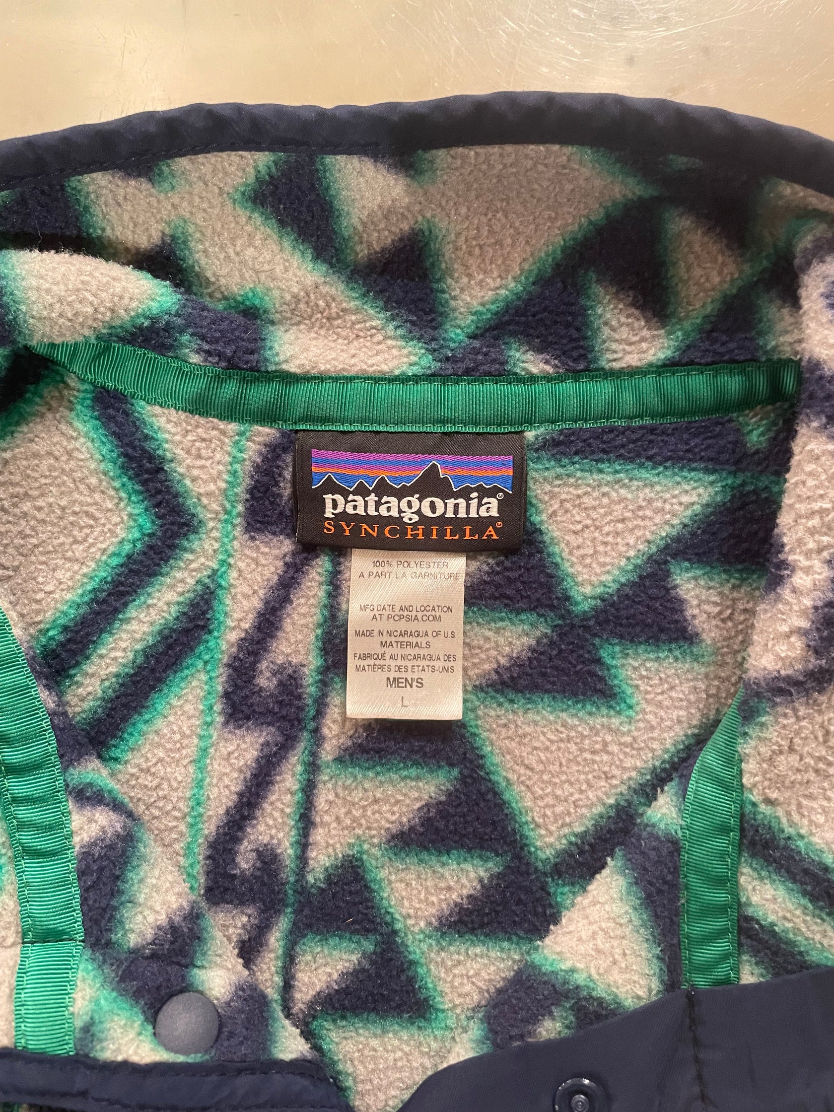 10's PATAGONIA「SYNCHILLA Snap-T 」フリースプルオーバー