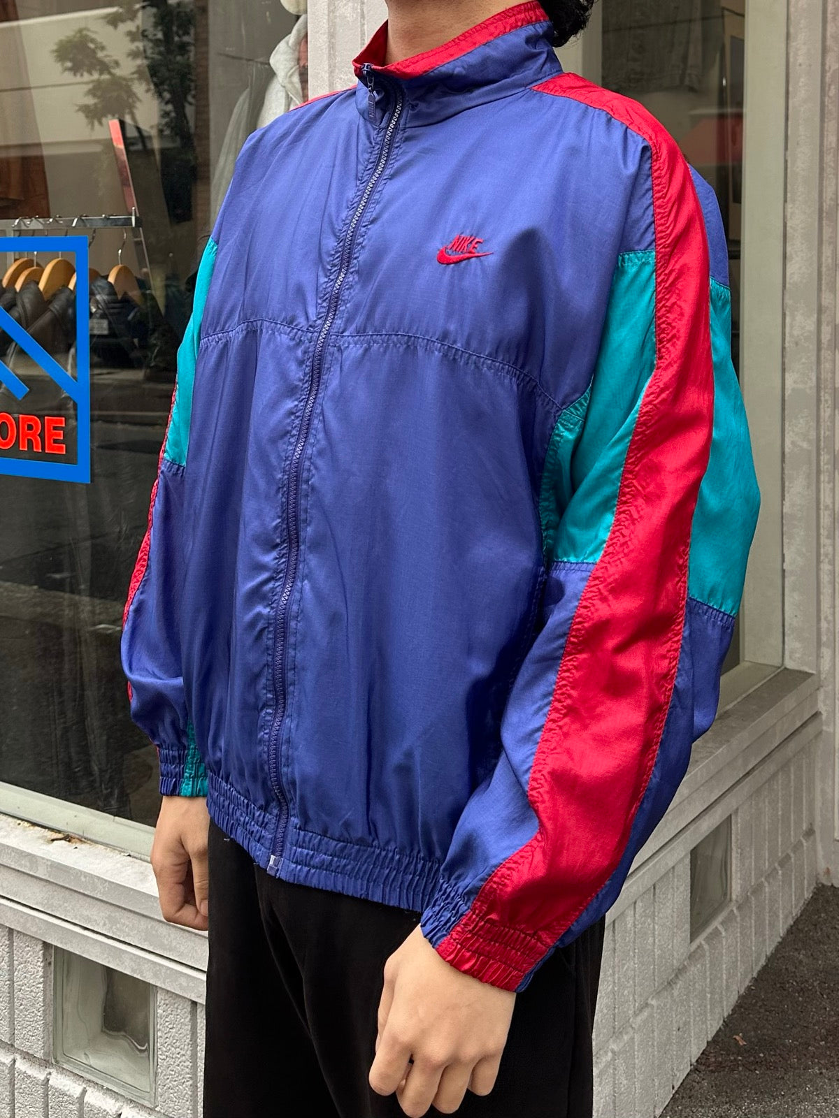 90's NIKE「silver tag」ナイロンジャケット