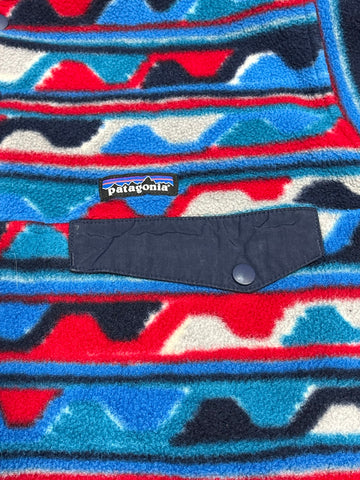 10's PATAGONIA Synchilla Snap-T「デルタ柄」フリースプルオーバー