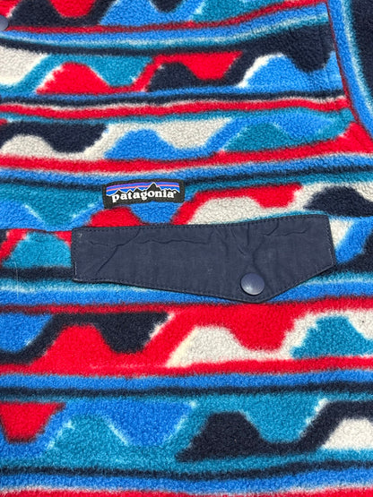 10's PATAGONIA Synchilla Snap-T「デルタ柄」フリースプルオーバー