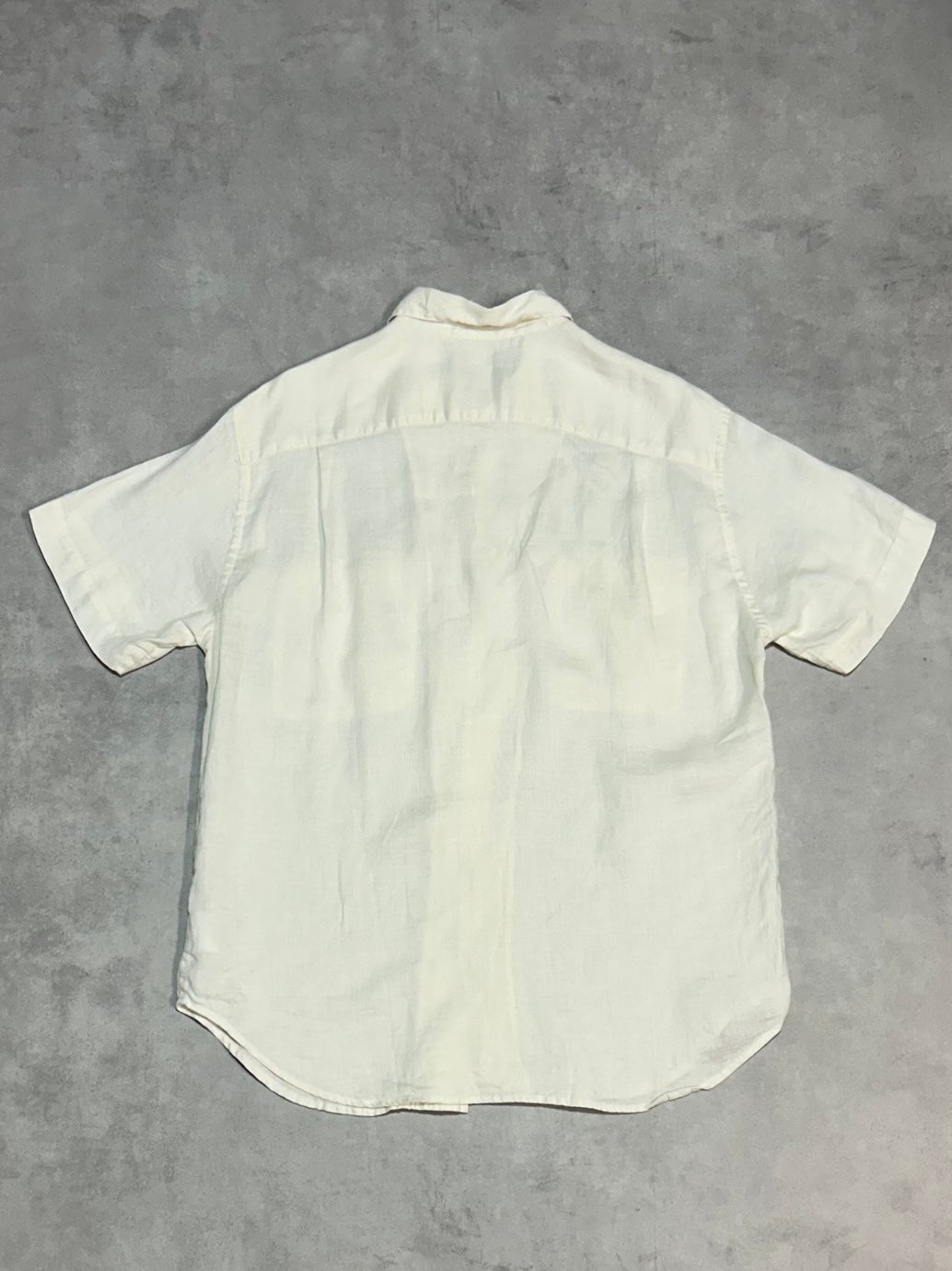 90's Ralph Lauren「IMPACT21 日本企画」リネン半袖シャツ