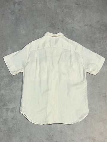 90's Ralph Lauren「IMPACT21 日本企画」リネン半袖シャツ