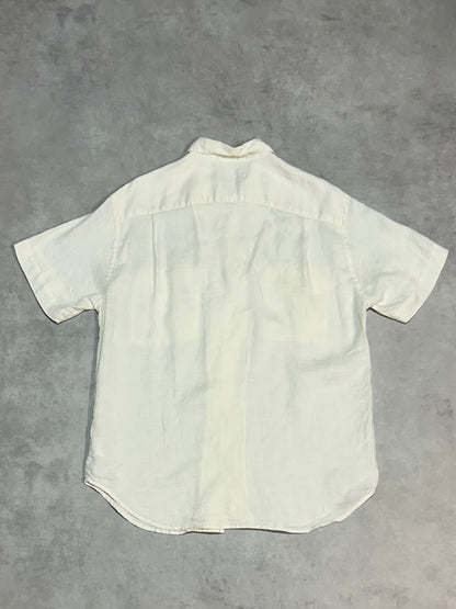 90's Ralph Lauren「IMPACT21 日本企画」リネン半袖シャツ