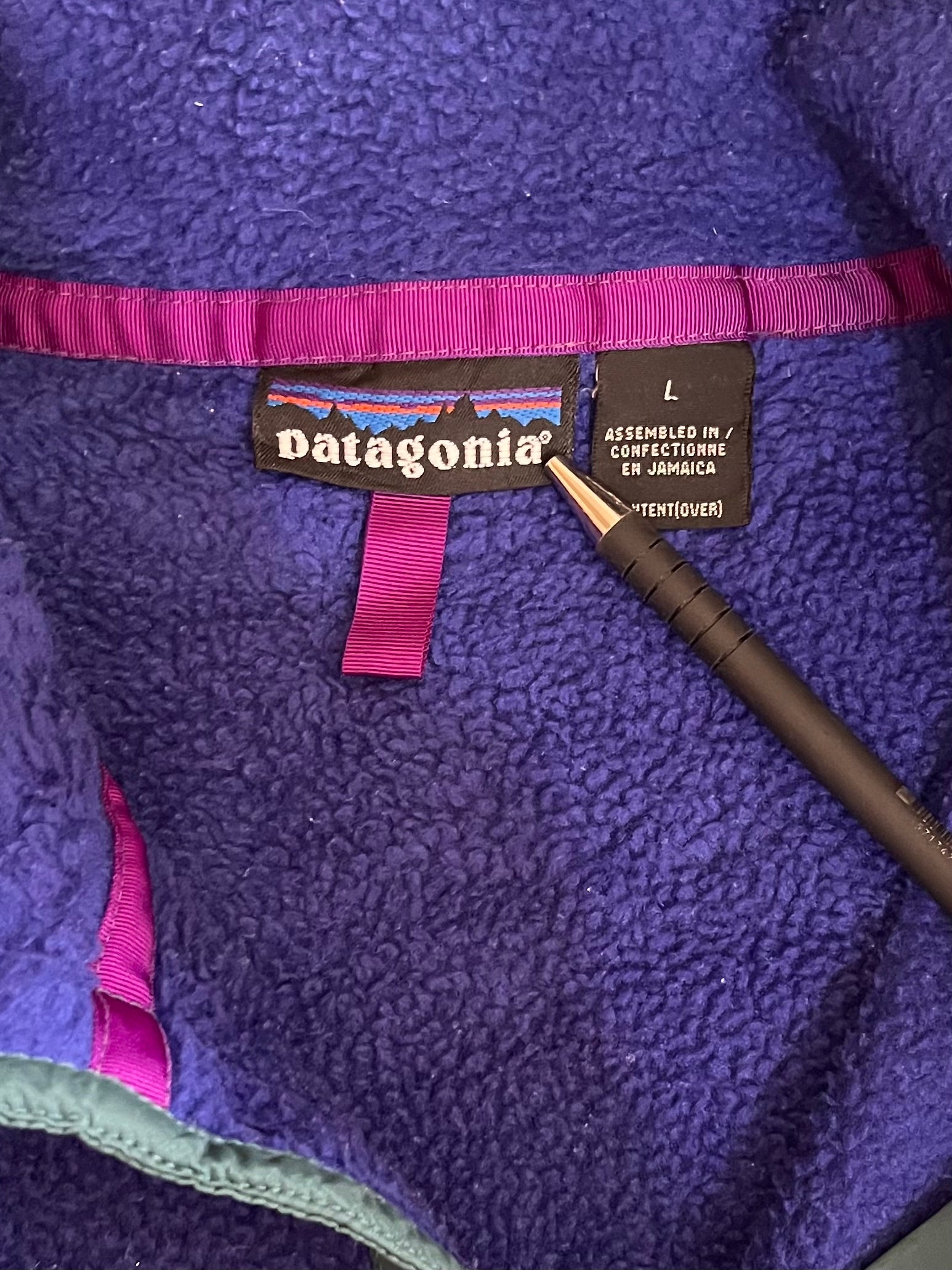 90's PATAGONIA「Snap T」シンチラフリース