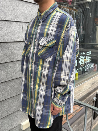 80's「FIVE BROTHER」USA製 ネルシャツ