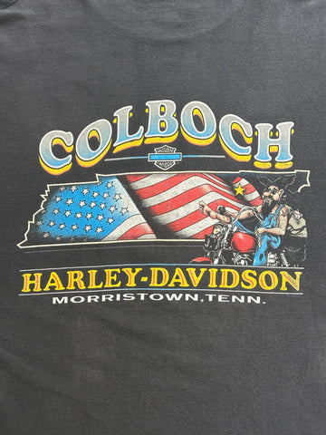 90's HARLEY-DAVIDSON「FATHEAD」ハーレーダビッドソンTシャツ