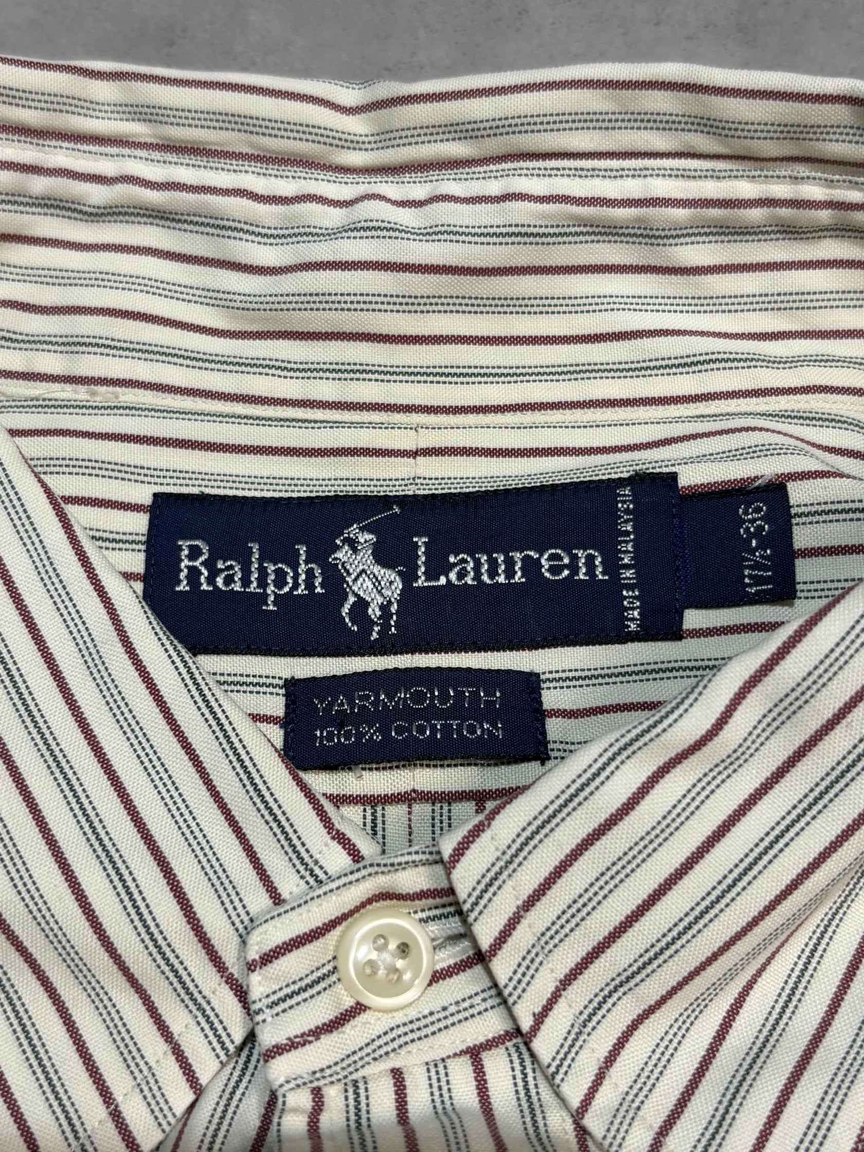 90's RALPH LAUREN「YARMOUTH」ボタンダウンシャツ
