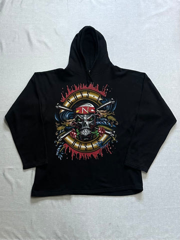 90's GUNS N' ROSES「Double Sided Print」バンドパーカー