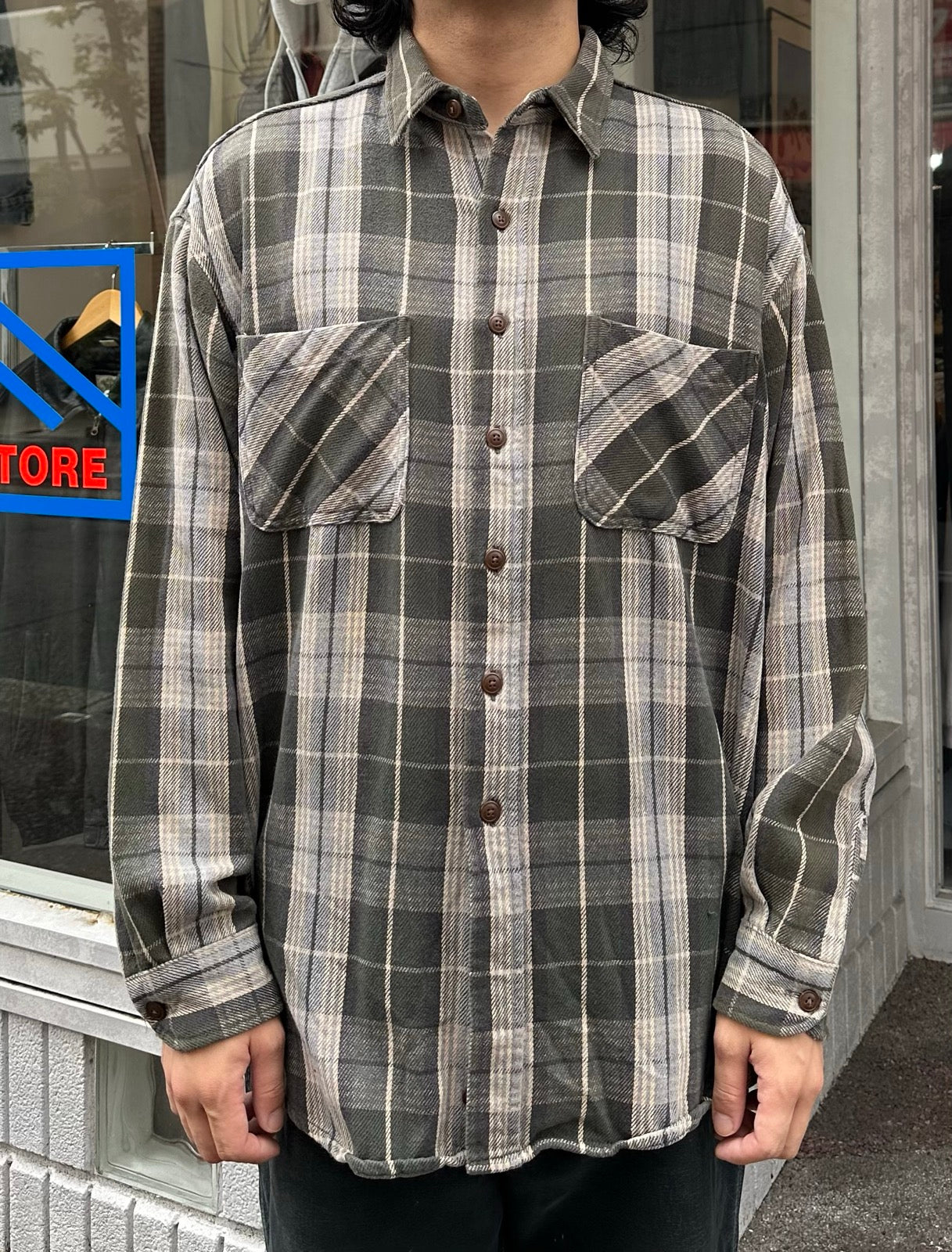 90's ST.JOIN'SBAY フランネルシャツ