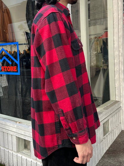 00's FIELD&STREAM「Buffalo Check」コットンフランネルシャツ