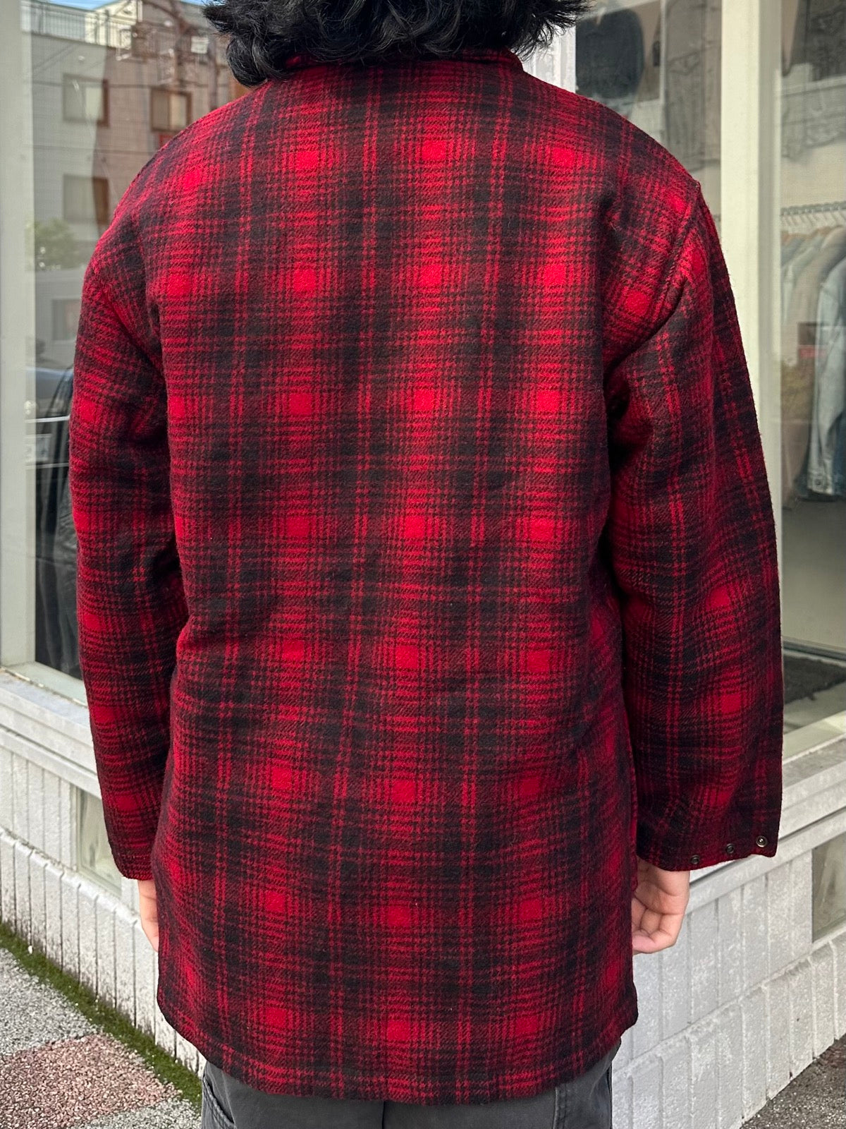 90's WOOL RICH「Buffalo Check」ウールハンティングジャケット