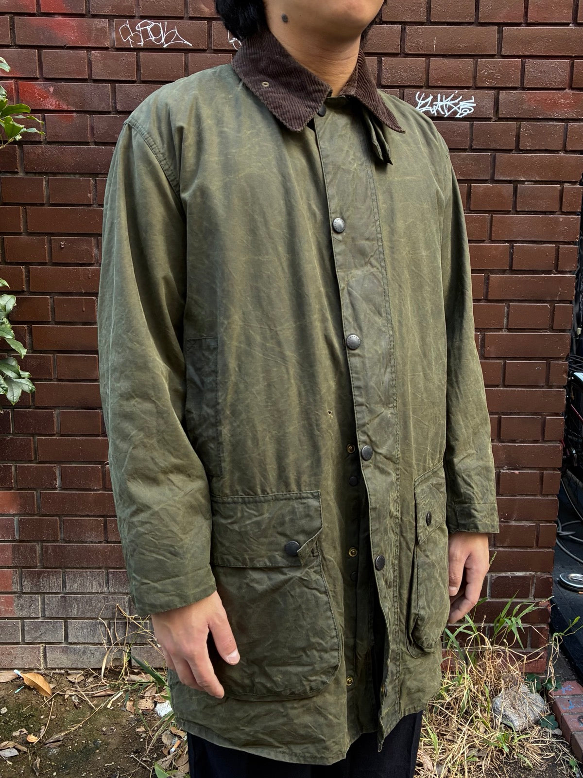 90’s BARBOUR「BORDER」オイルドジャケット