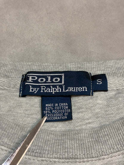 90's~00's POLO BY RALPH LAUREN 「Pワッペン」ロゴスウェット