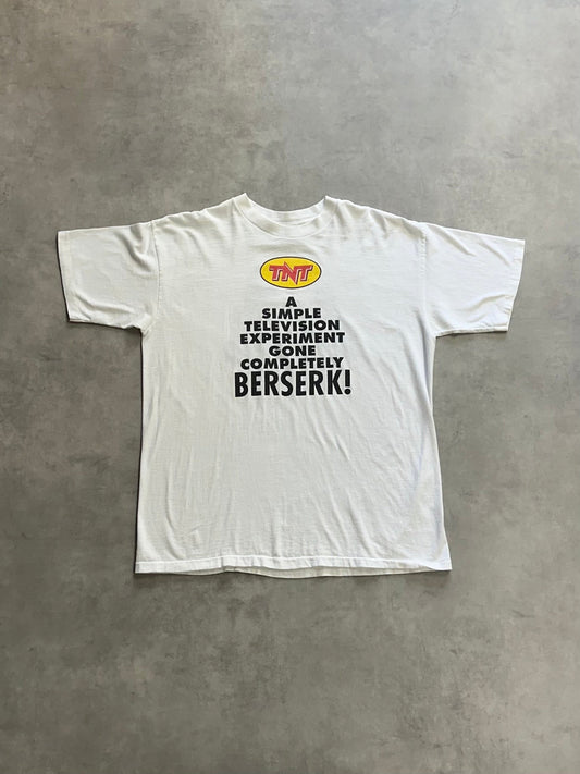 90's TNT「MonsterVision」USA製 ホワイトTシャツ