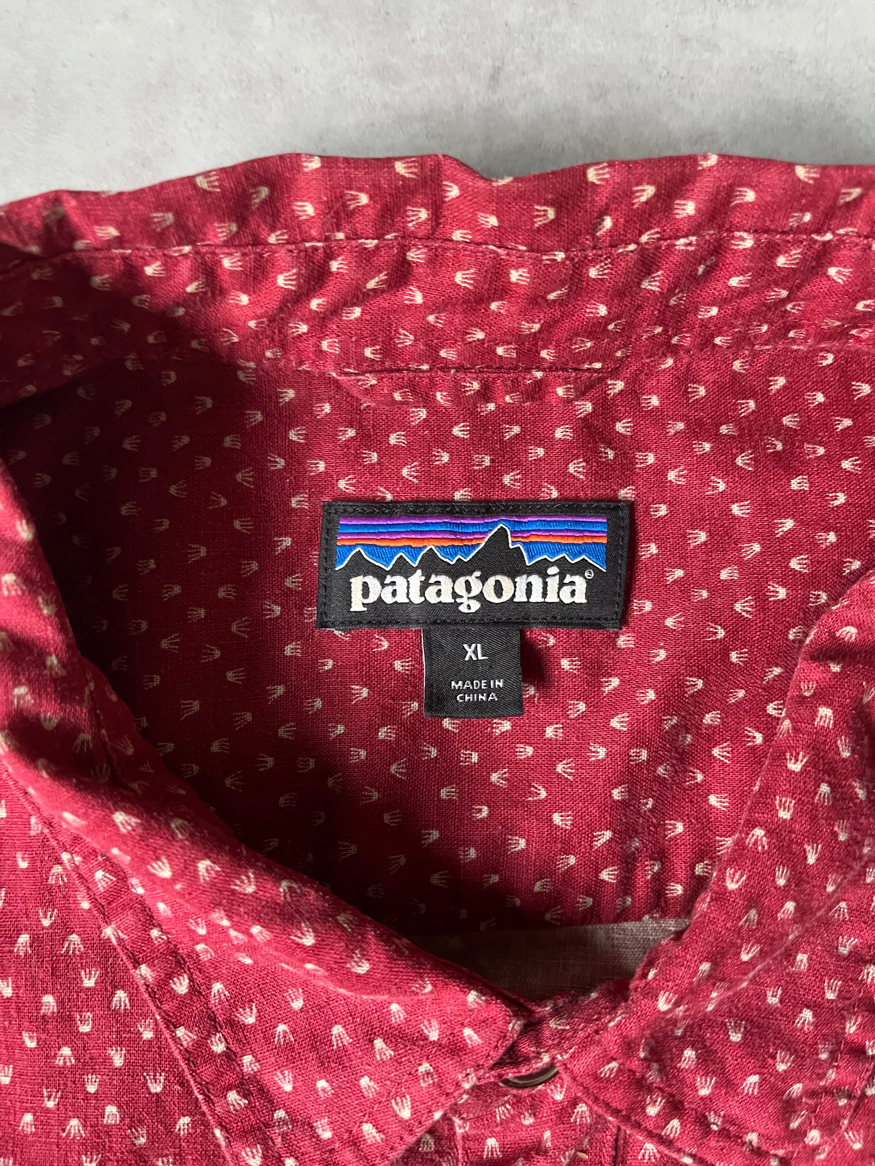 10's PATAGONIA「Back Step Shirt」総柄シャツ – FUJI STORE
