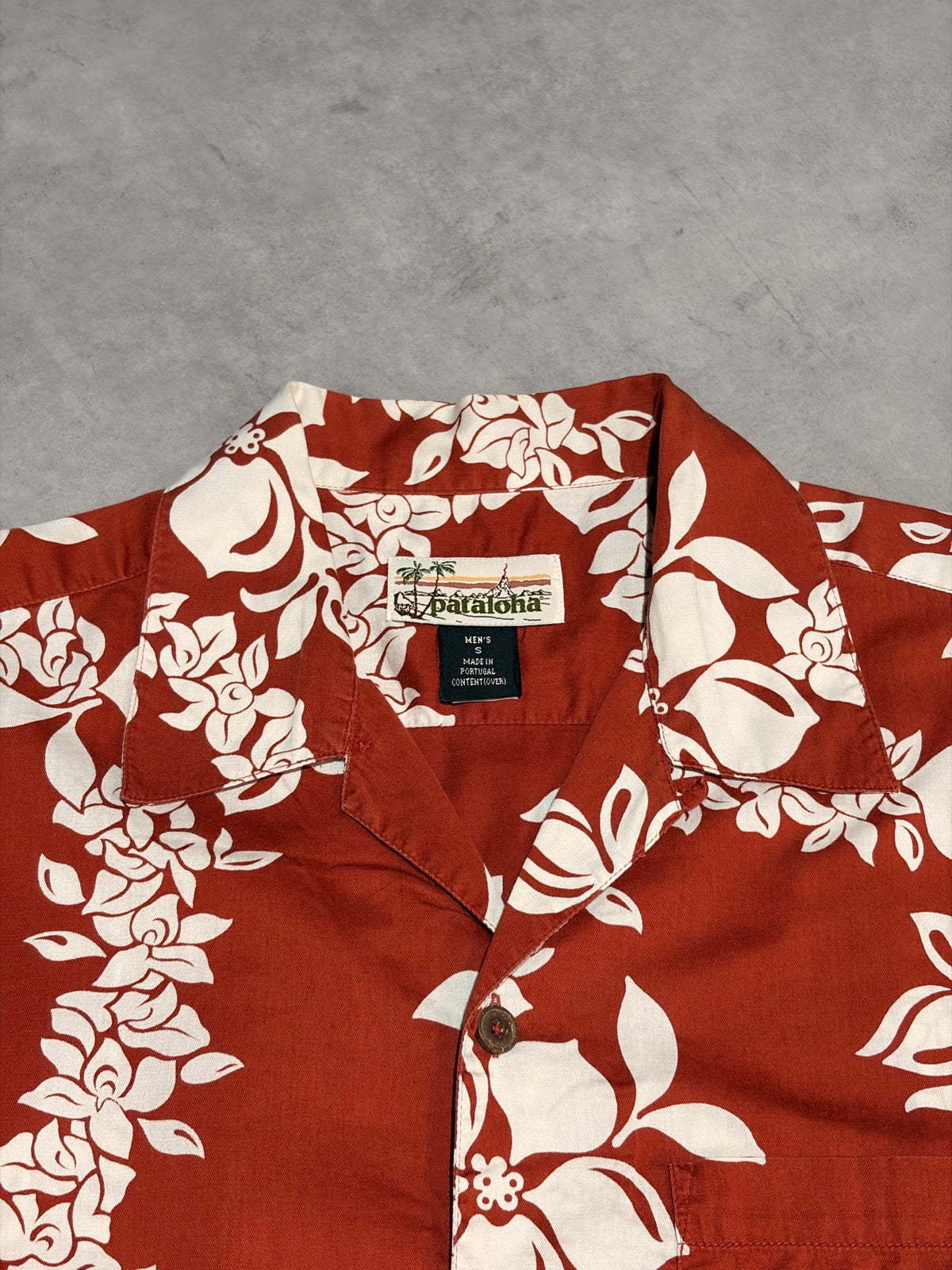 00's PATAGONIA「Pataloha」レイ柄　アロハシャツ