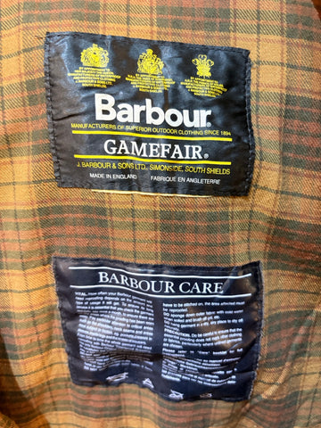 90’s BARBOUR「GAMEFAIR」オイルドジャケット
