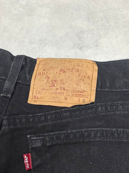 00's LEVI'S「560」ブラックデニムパンツ