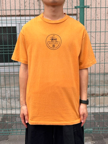 90's STUSSY「Aloha Nui」USA製 スケートTシャツ