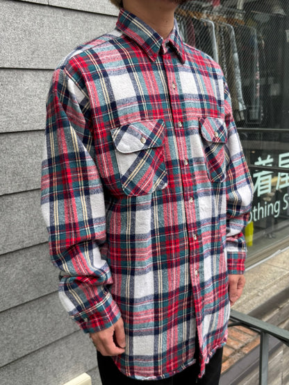 80's「FIVE BROTHER」USA製 ネルシャツ