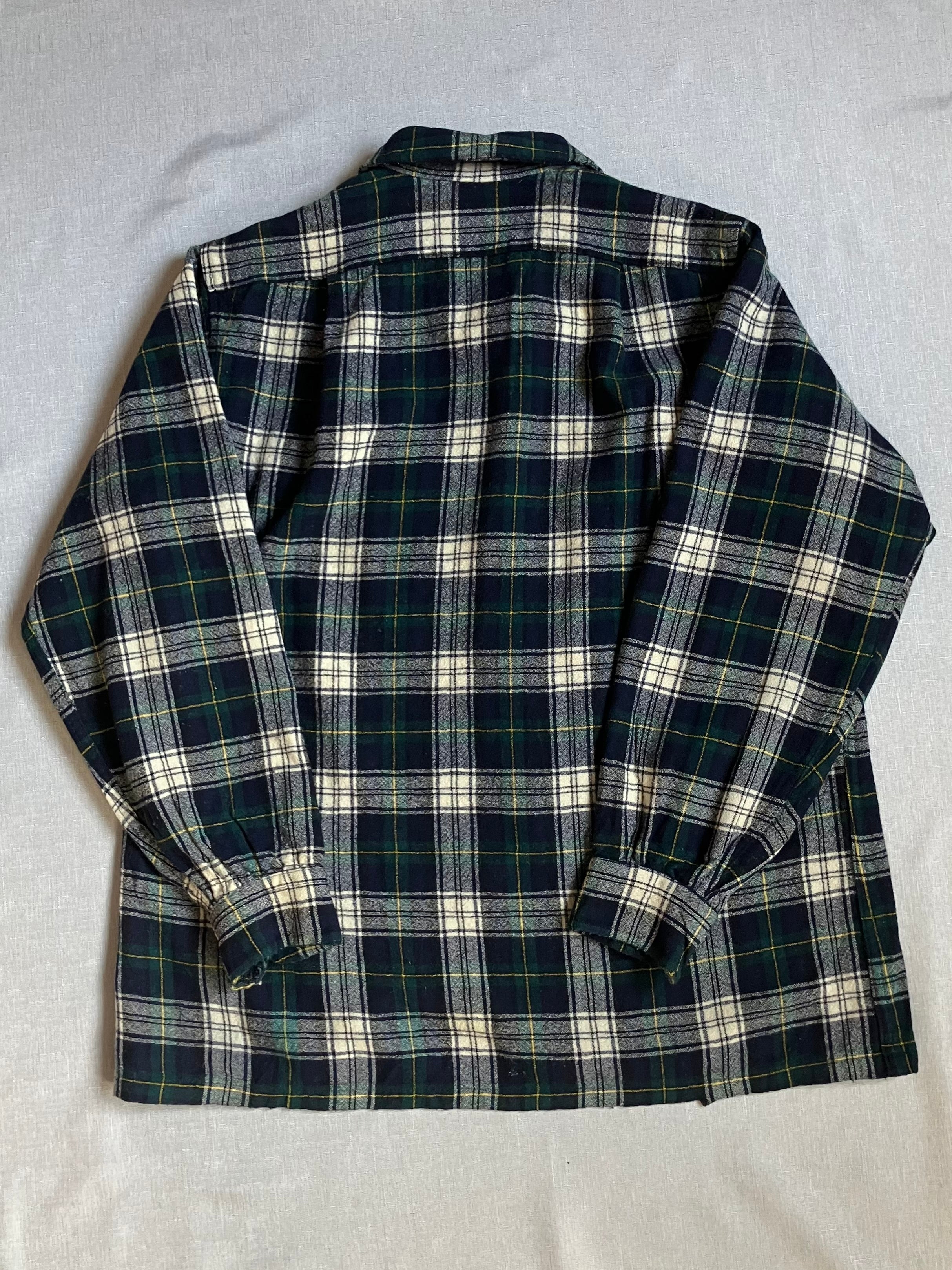 Pendleton チェック・千鳥格子柄ウールネルシャツ Pendleton – FUJI STORE
