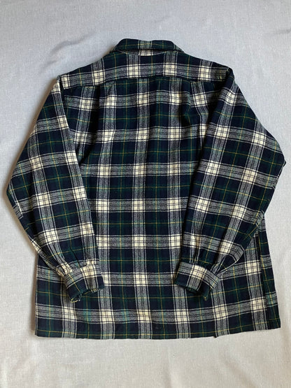 70's PENDLETON USA製 ウールチェックシャツ