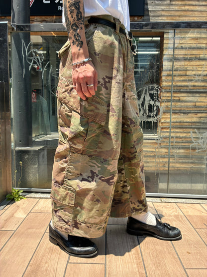 REMAKE WIDE ARMY PANTS