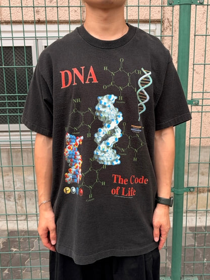 90's DNA「The Code of Life」USA製 サイエンスTシャツ