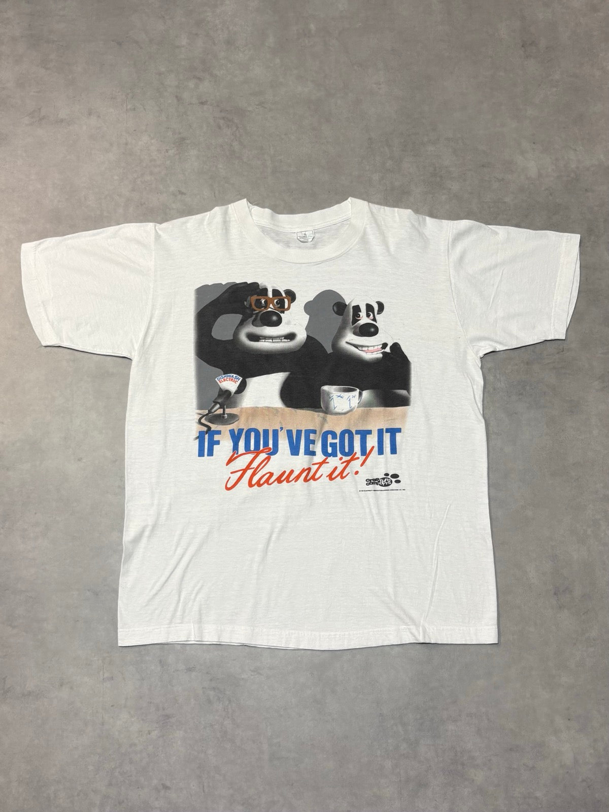 90's Creature Comforts キャラクターTシャツ