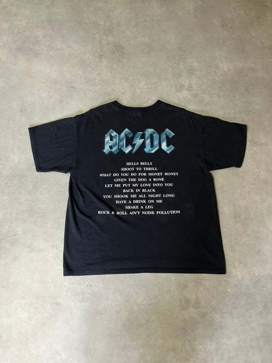90's ACDC「Back In Black」バンドTシャツ