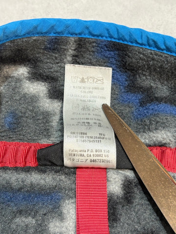 10's PATAGONIA Synchilla Snap-T「ヤナバ柄」フリースプルオーバー