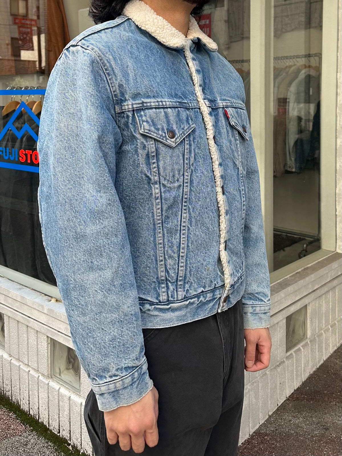 70's LEVI’S「70605-0213」デニムボアジャケット　