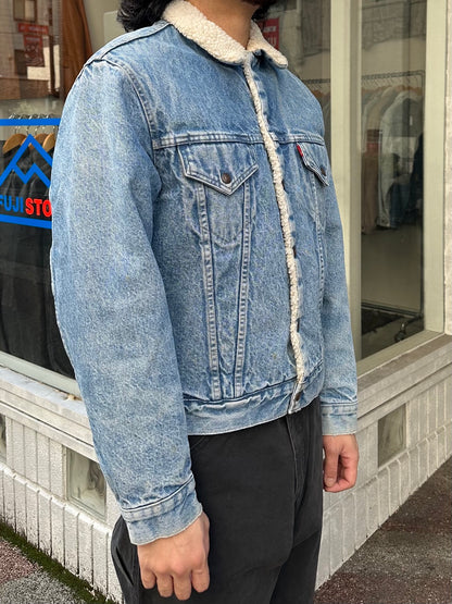 70's LEVI’S「70605-0213」デニムボアジャケット　