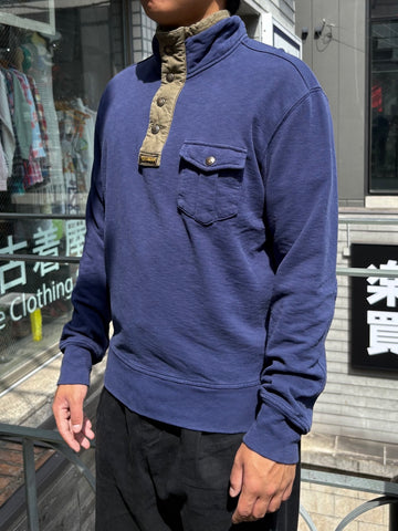 00's「POLO Ralph Lauren」ハーフジップスウェット
