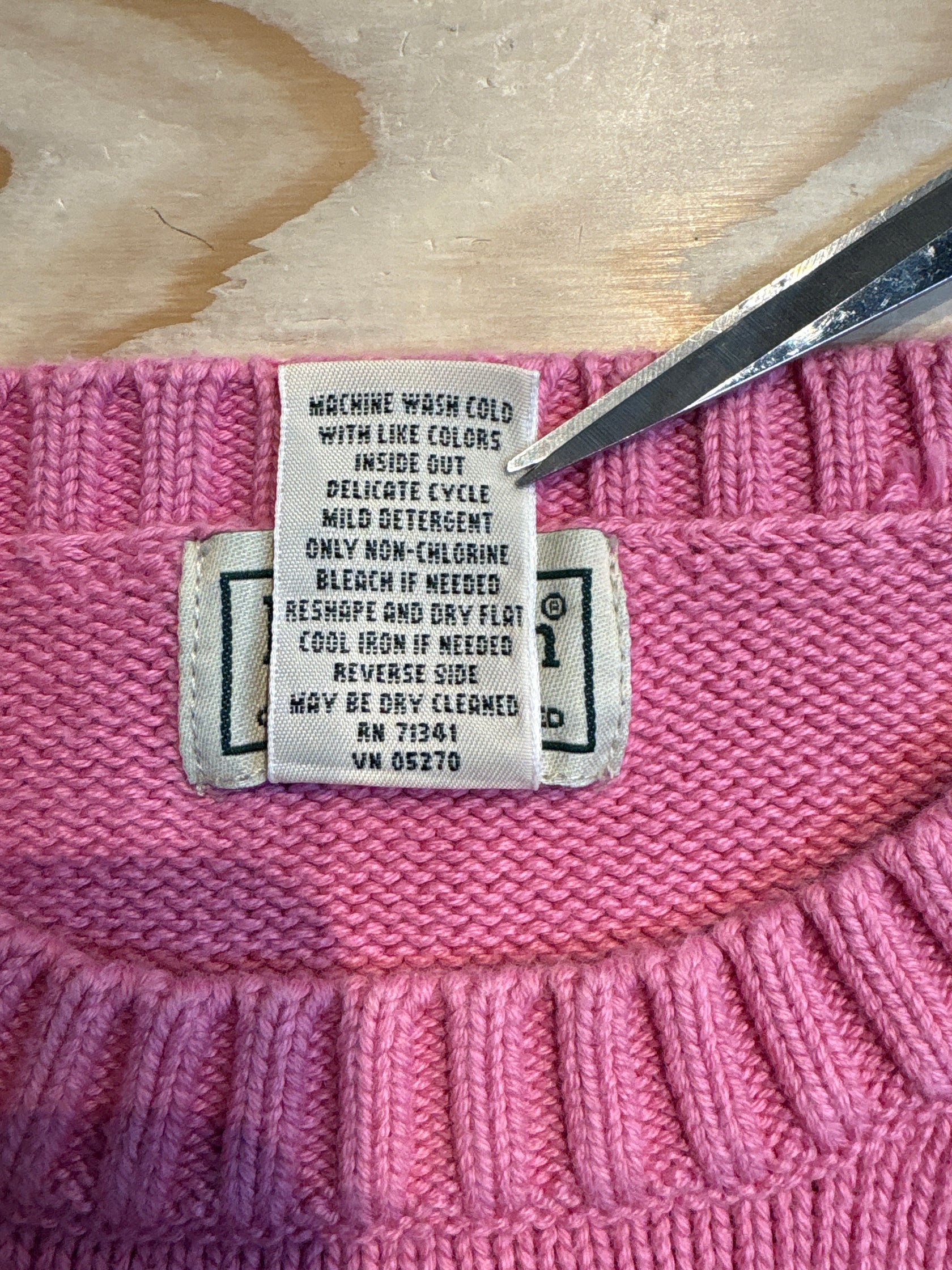 90's~00's「L.L.Bean」ケーブルニット