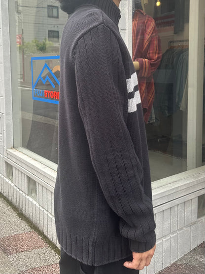90's RALPH LAUREN ハーフジップニット