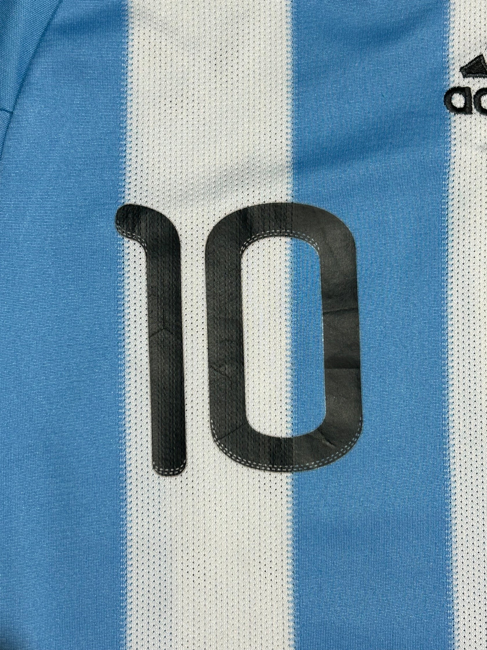 ADIDAS「Messi 10」アルゼンチン代表 サッカーTシャツ